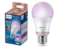 Philips Inteligentna Żarówka LED E27 RGB A60 60W 806lm 2200-6500K - 1544364 - zdjęcie 1